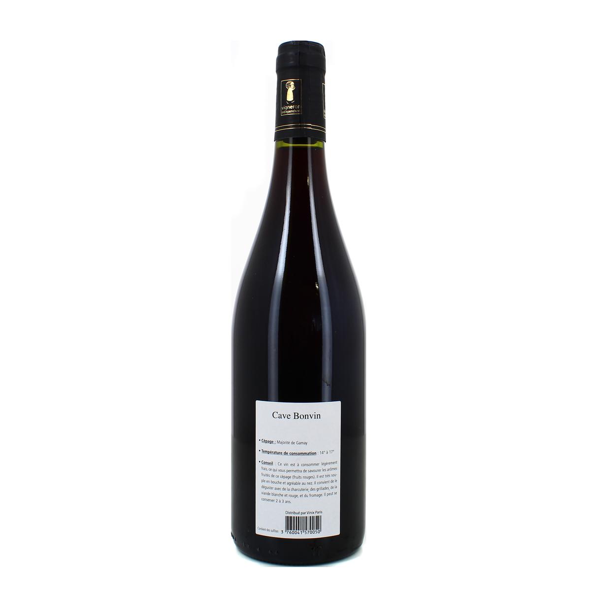 3760041570050 - Saint-Pourcain Rouge AOC - Domaine Bonvin