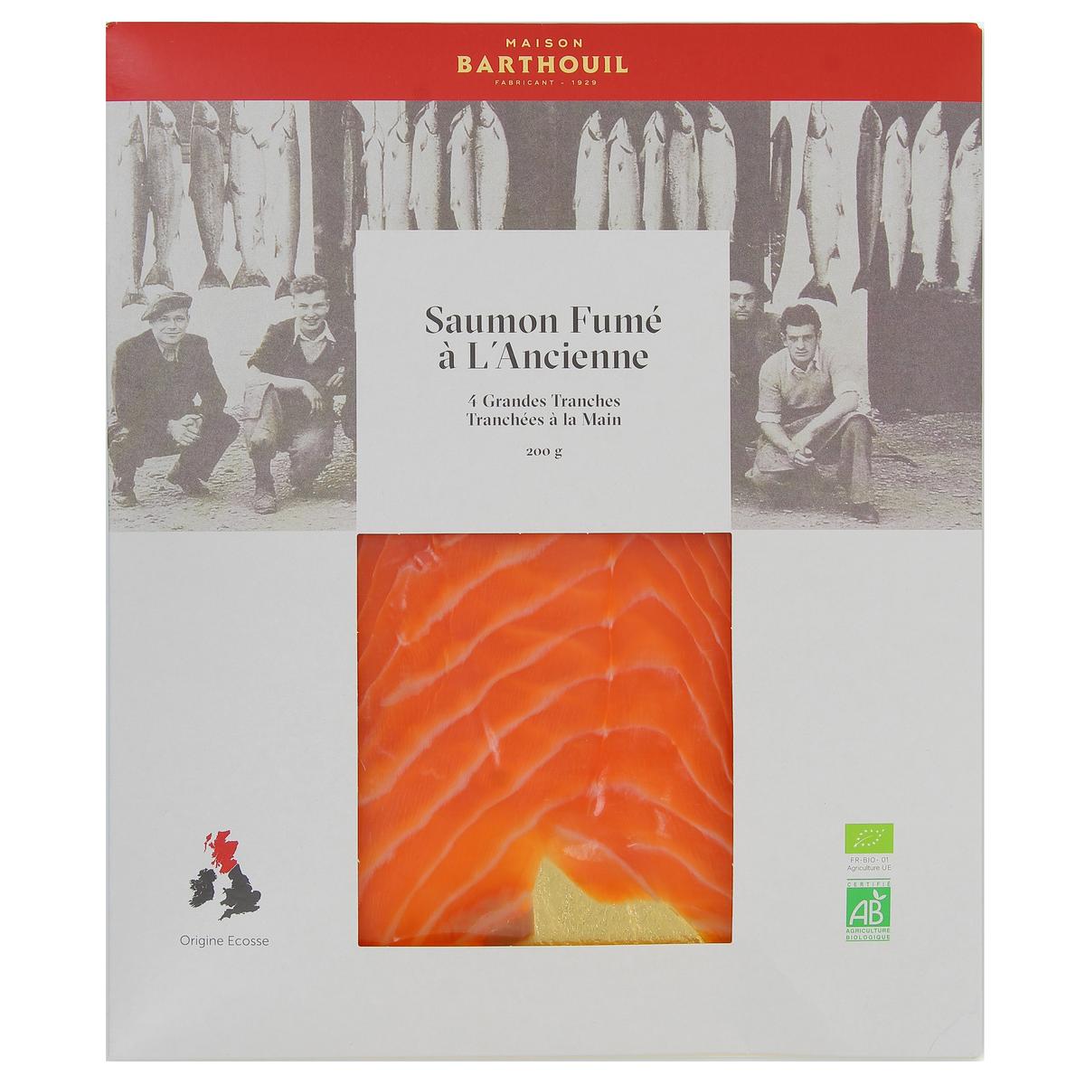 3579371440250 - J.BARTHOUIL - Saumon Fumé Bio à l'Ancienne Écosse
