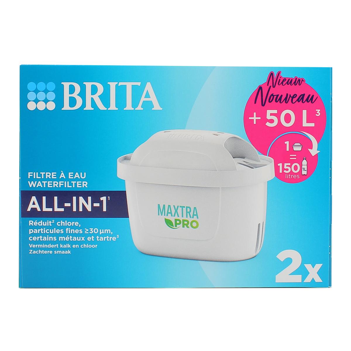 Achat BRITA 2 Cartouches Filtrantes Maxtra Pro All-in 1, 2 cartouches