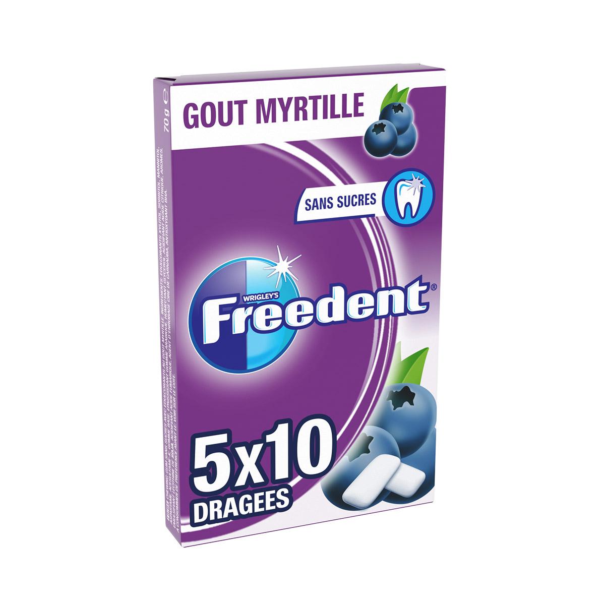 Achat / Vente Freedent Chewing gum menthe fraiche sans sucres, 67g