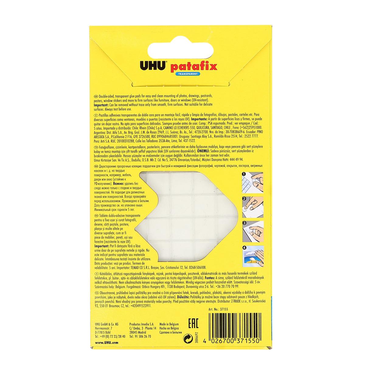 4026700371550 - Uhu - Patafix Invisible