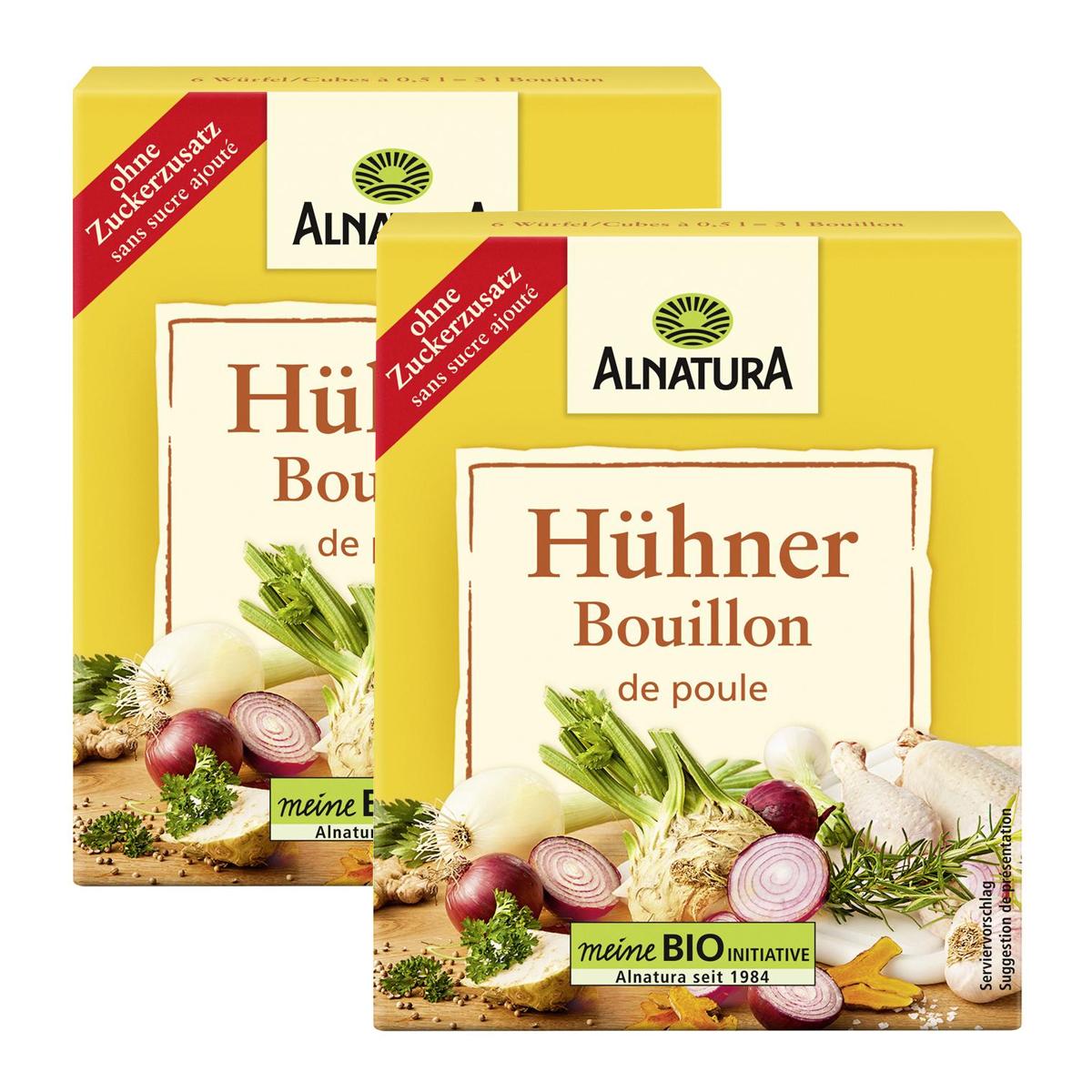 2050000362750 - Alnatura - Bouillon Cube Poule bio - 6 cubes
