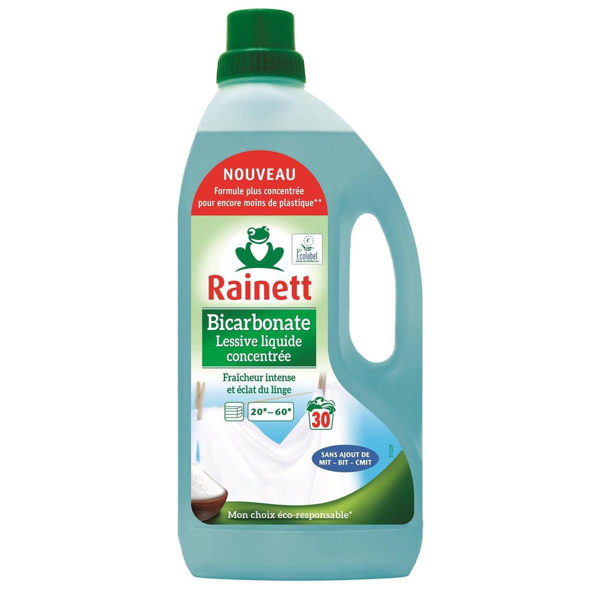 Achat Vente Rainett Lessive Liquide Concentree Bicarbonate 1 5l