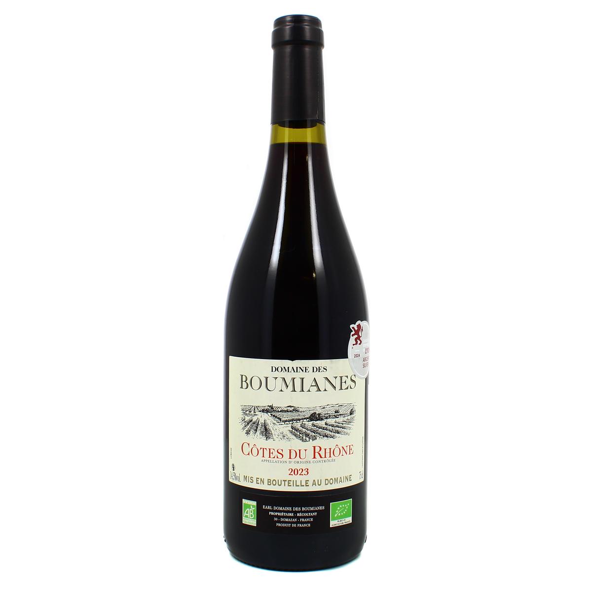 3348008833150 - Côtes du Rhône AOC - Domaine de Boumianes BIO