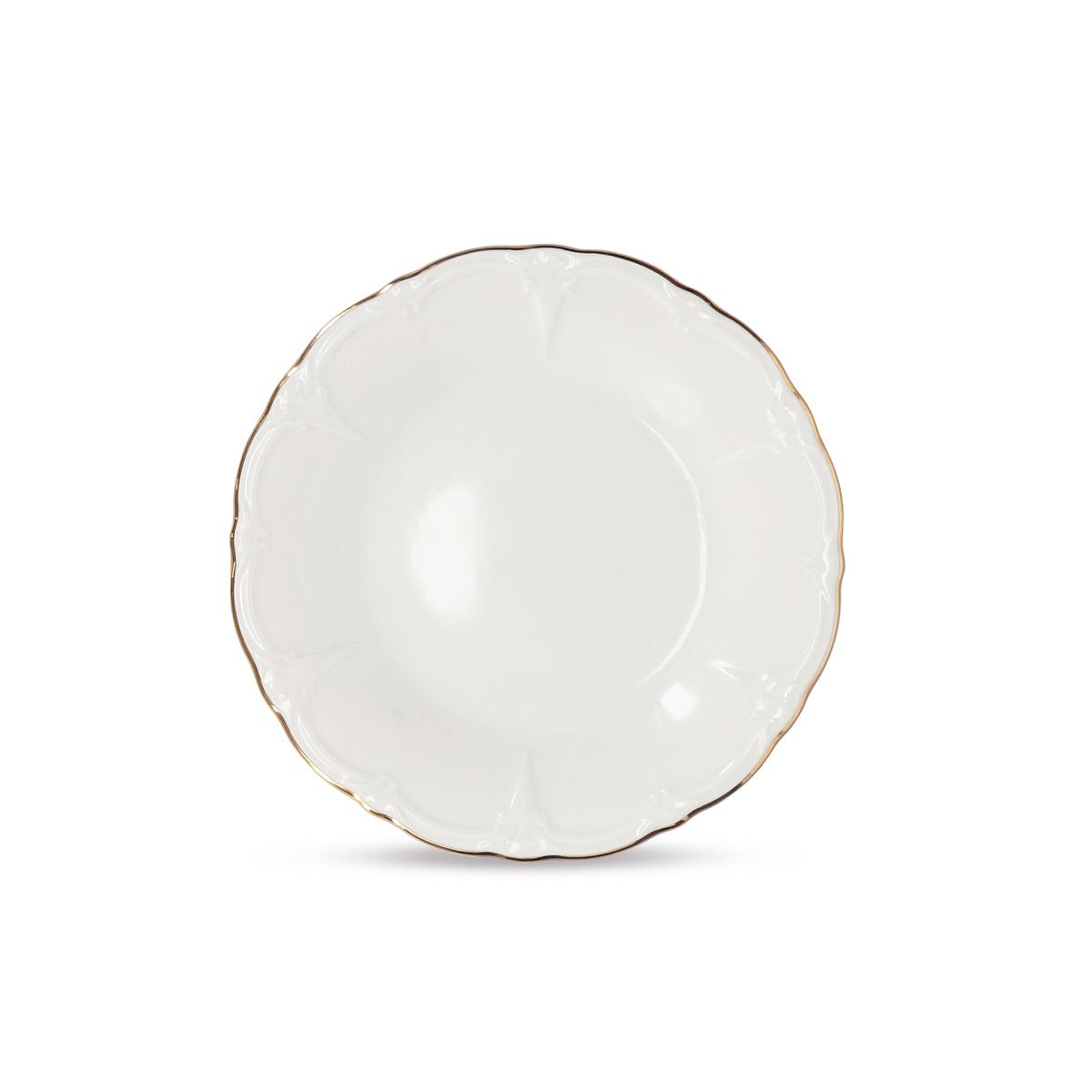5410595774050 - Collection Retro - Assiette plate avec bord doré Retro