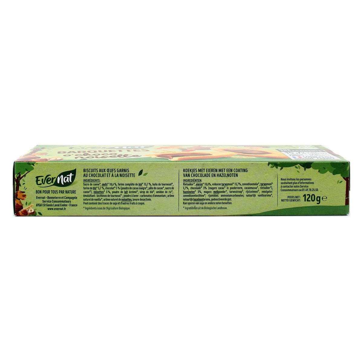 3396411244650 - Evernat - Barquette o'choco noisette bio