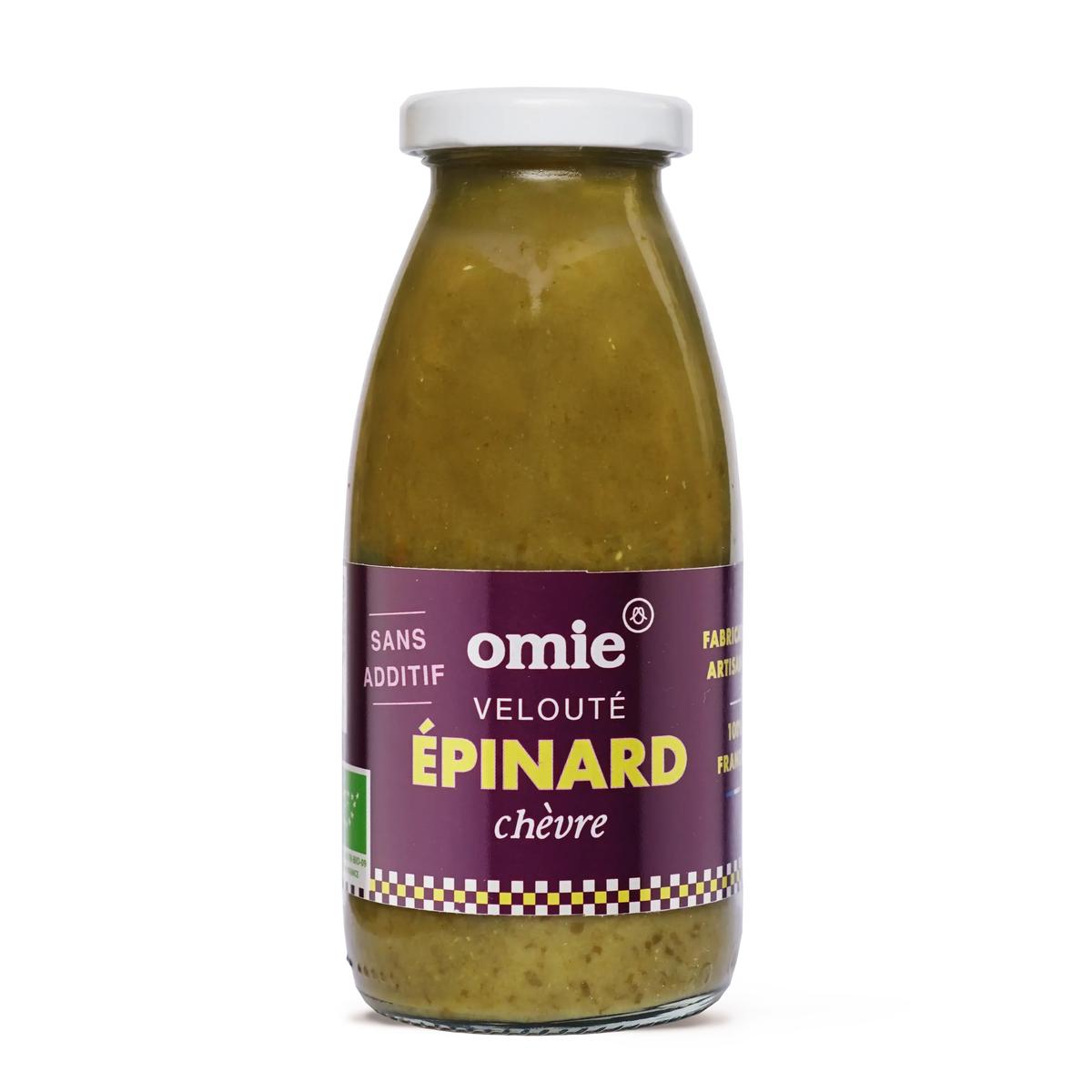 3760325484950 - Omie - Velouté Epinard Chèvre Bio