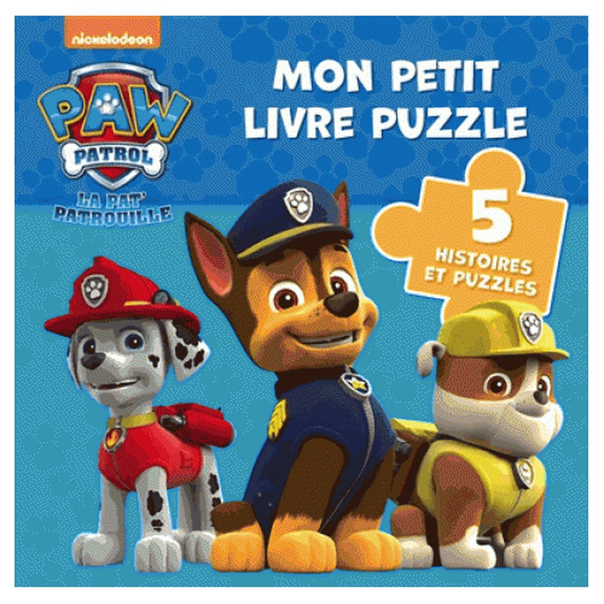 Pat Patrouille Livre puzzle Paw Patrol