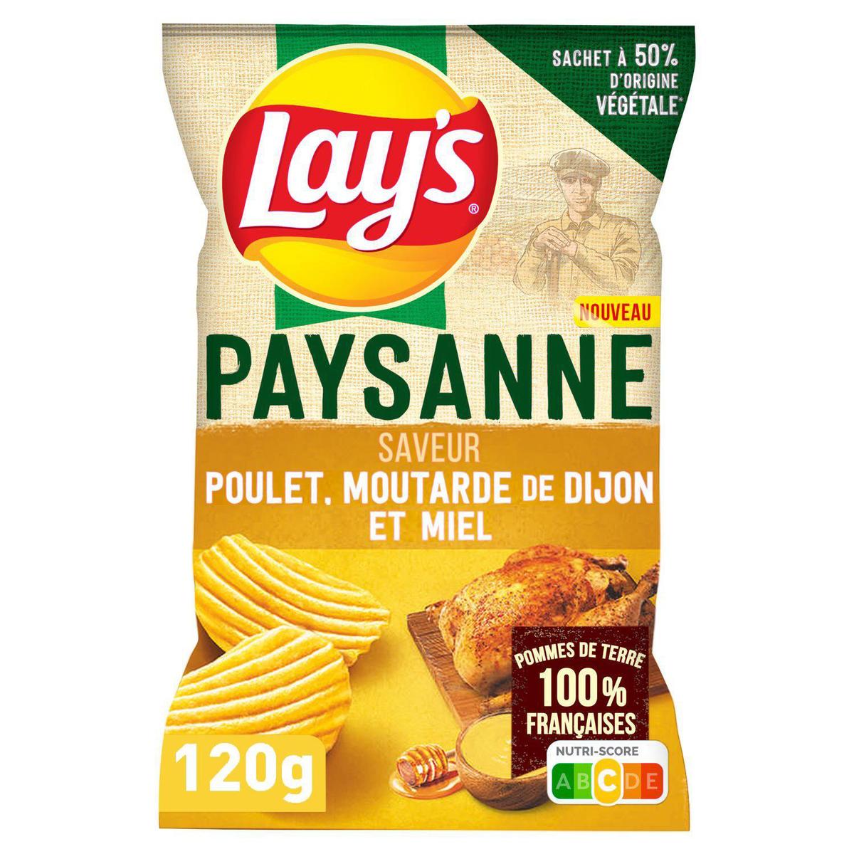 3168930176350 - Lay's - chips moutarde poulet miel 120g