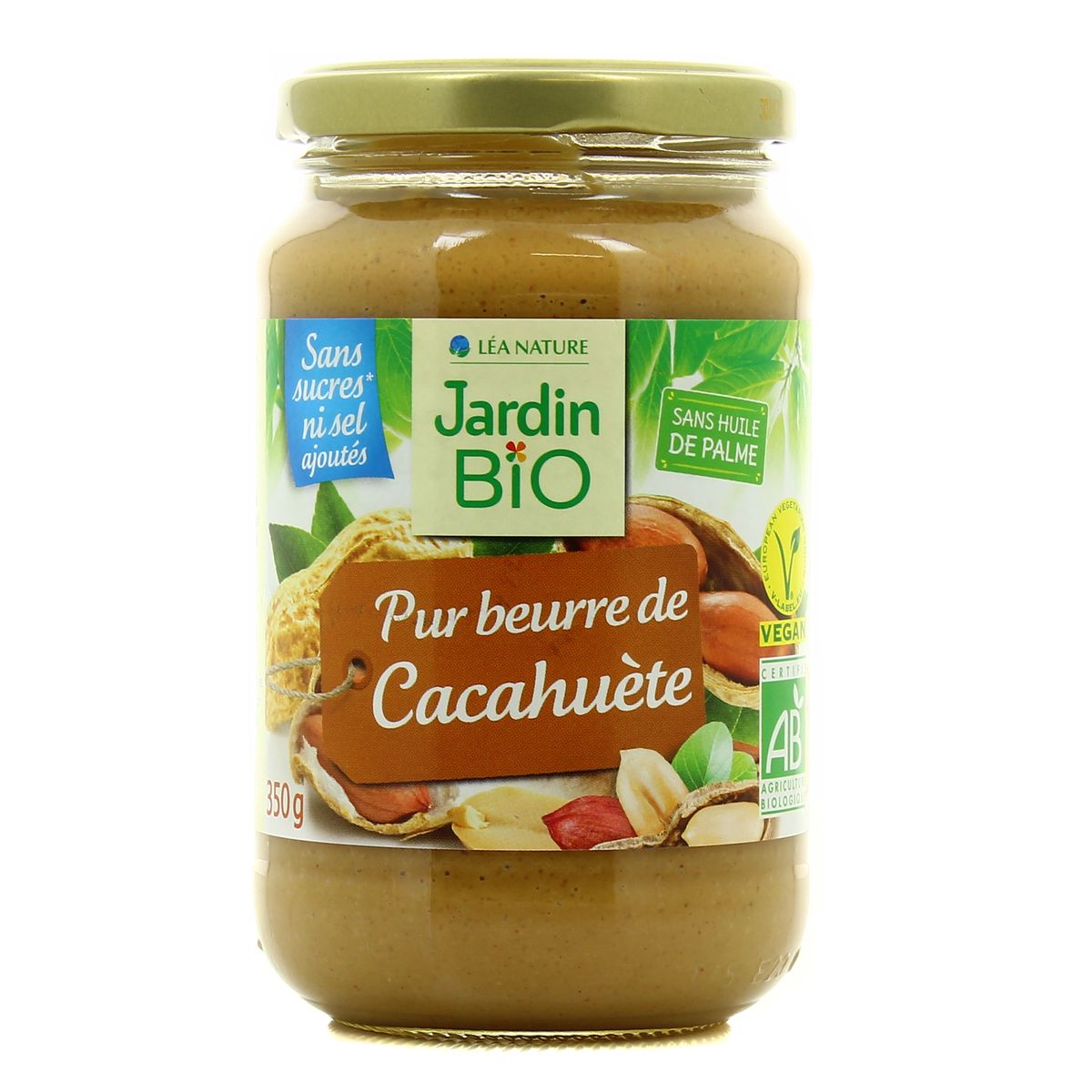 Vente Beurre de cacahuète - bio - Jardin BiO étic - Léa Nature