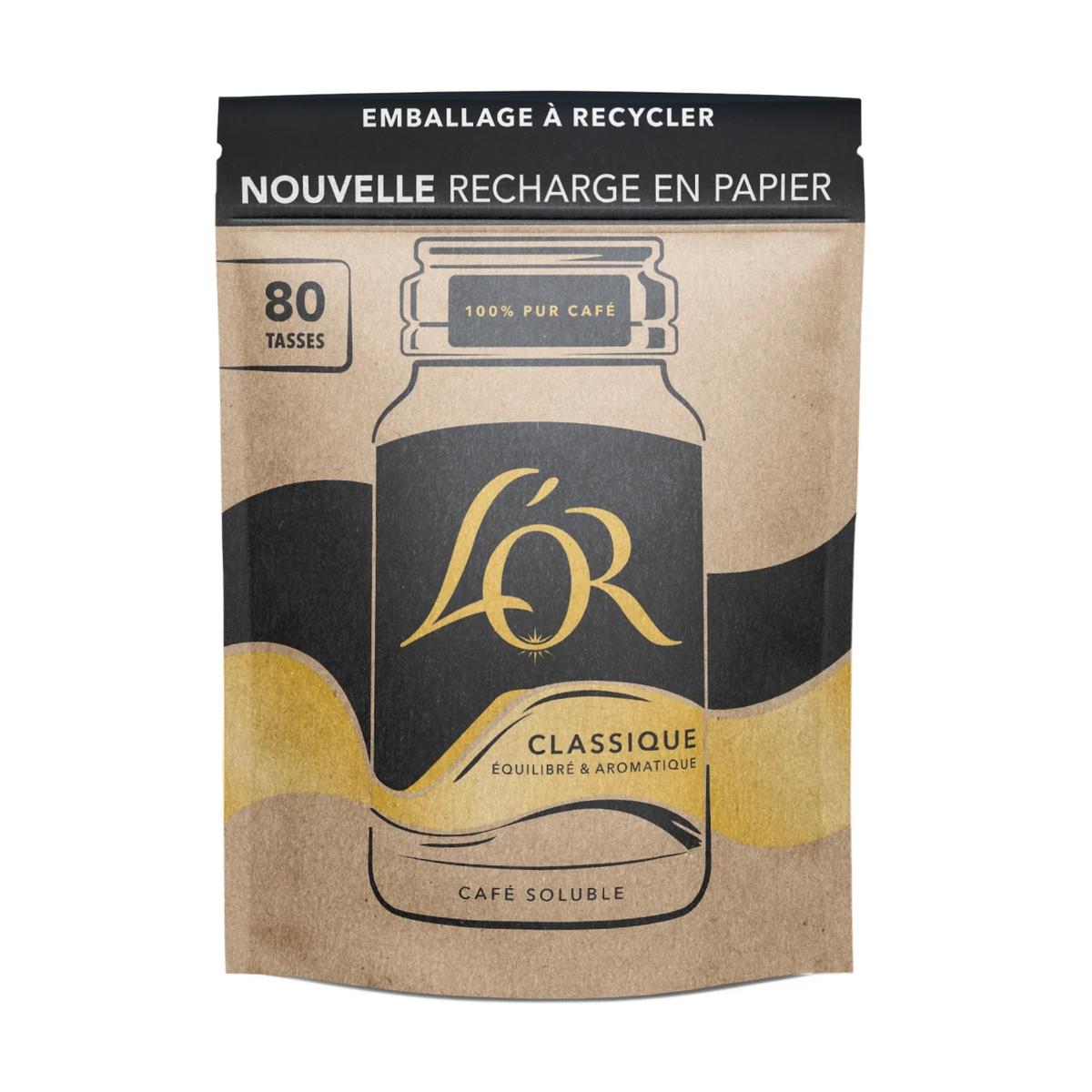 8711000687550 - L'or - Café soluble en eco recharge