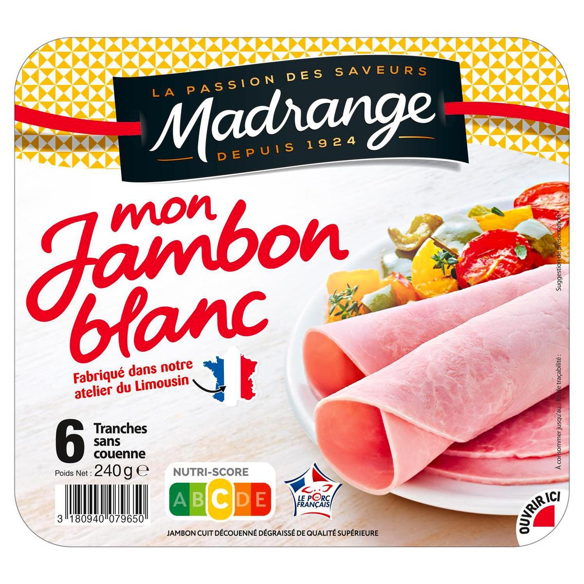 3180940079650 - Madrange - Mon Jambon Blanc