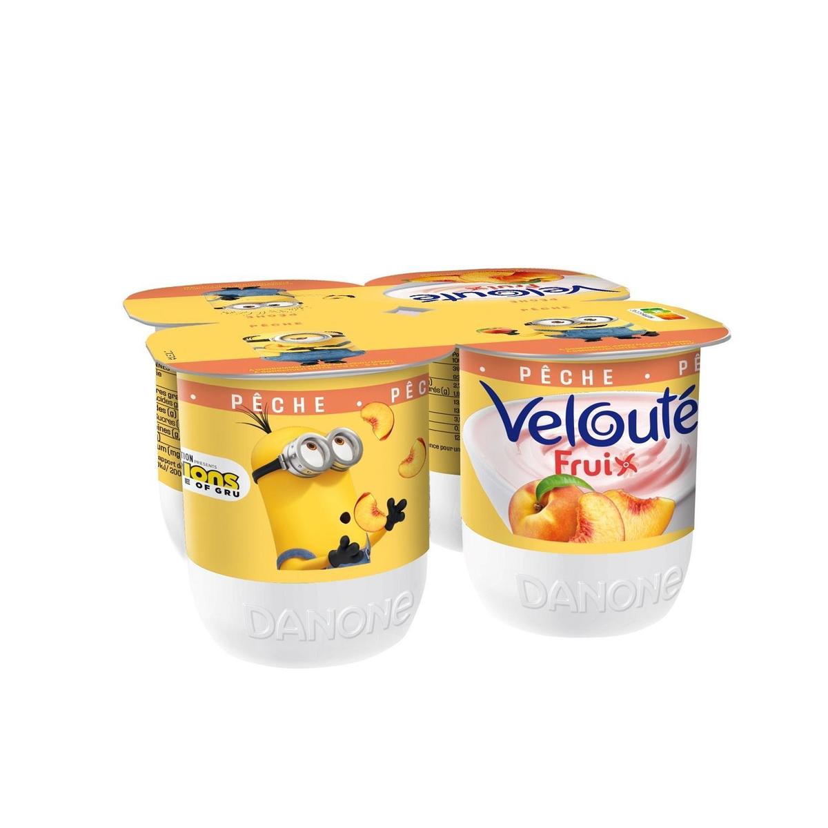 3033491579950 - Velouté Fruix - Yaourts Brassés Pêche