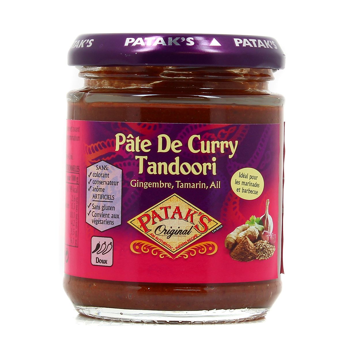 Achat / Vente Promotion Patak's Original Pâte de Curry Tandoori, 165g