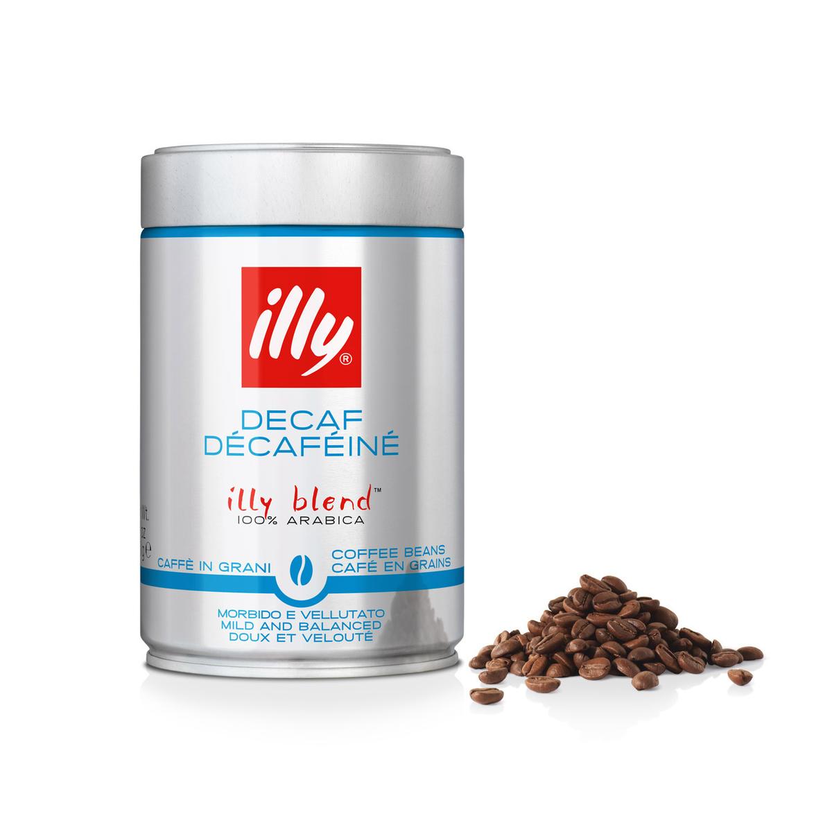 8003753900551 - Illy - Café en grains décafeiné torréfaction classique