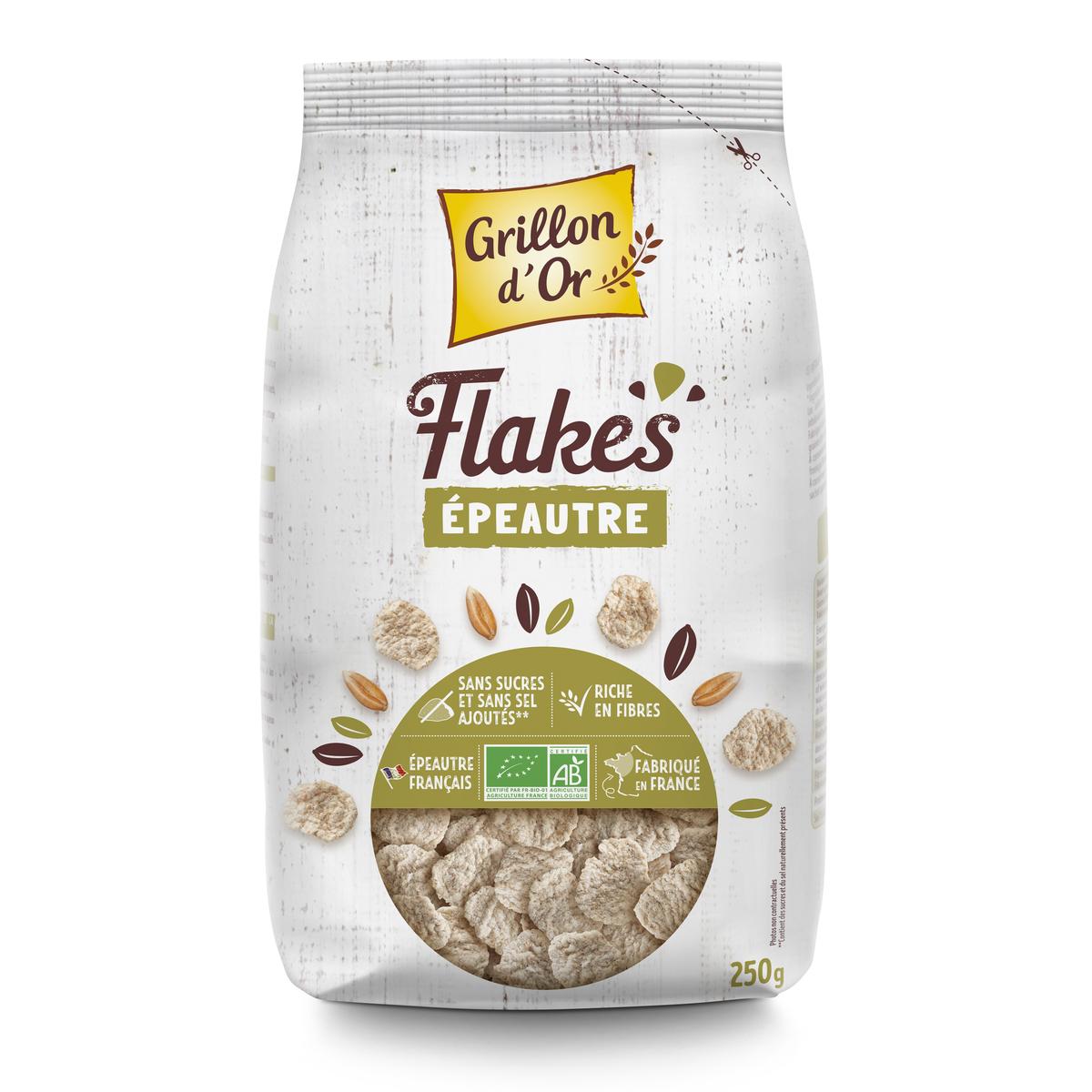 3421557111051 - Grillon Or - Flakes à l'Epeautre BIO
