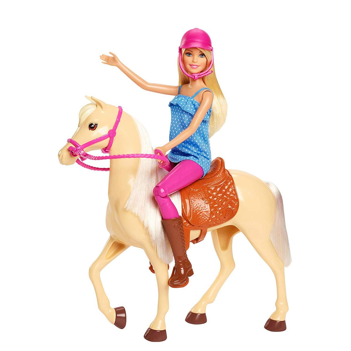 0887961691351 - Barbie - Mattel - Barbie et son cheval
