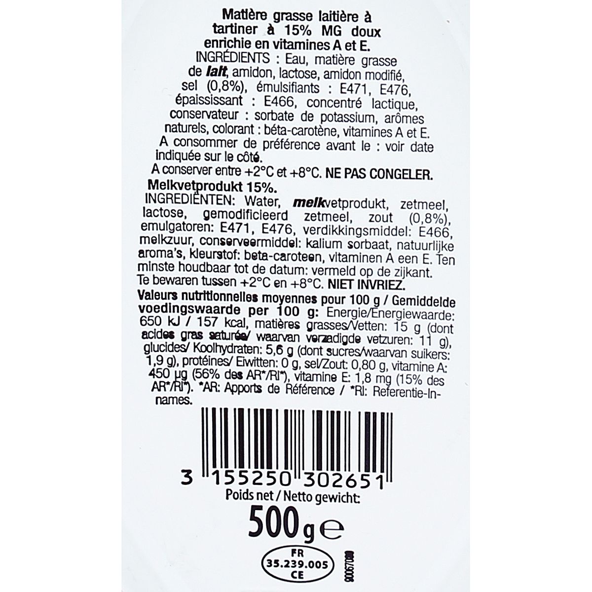 3155250302651 - Bridelight - Doux 15% de Mat.gr