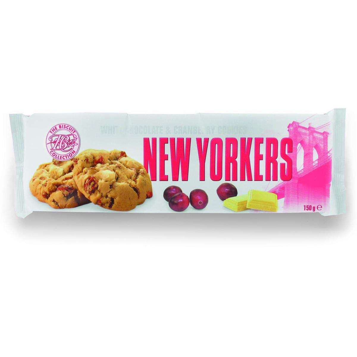 8710502153051 - New Yorkers - Cookies au chocolat blanc et au cranberries