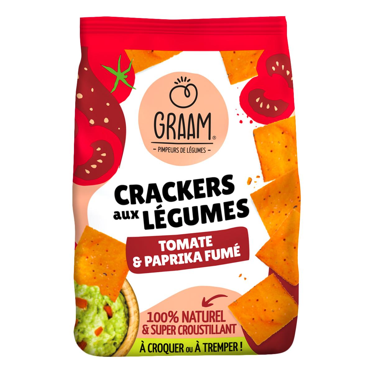 3770015053151 - Graam - Crackers Tomate et Paprika Fumé