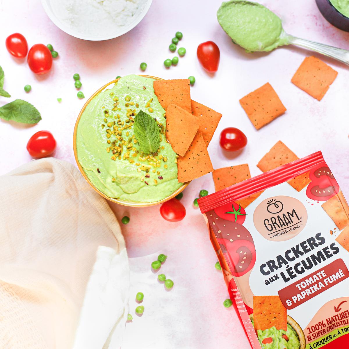 3770015053151 - Graam - Crackers Tomate et Paprika Fumé