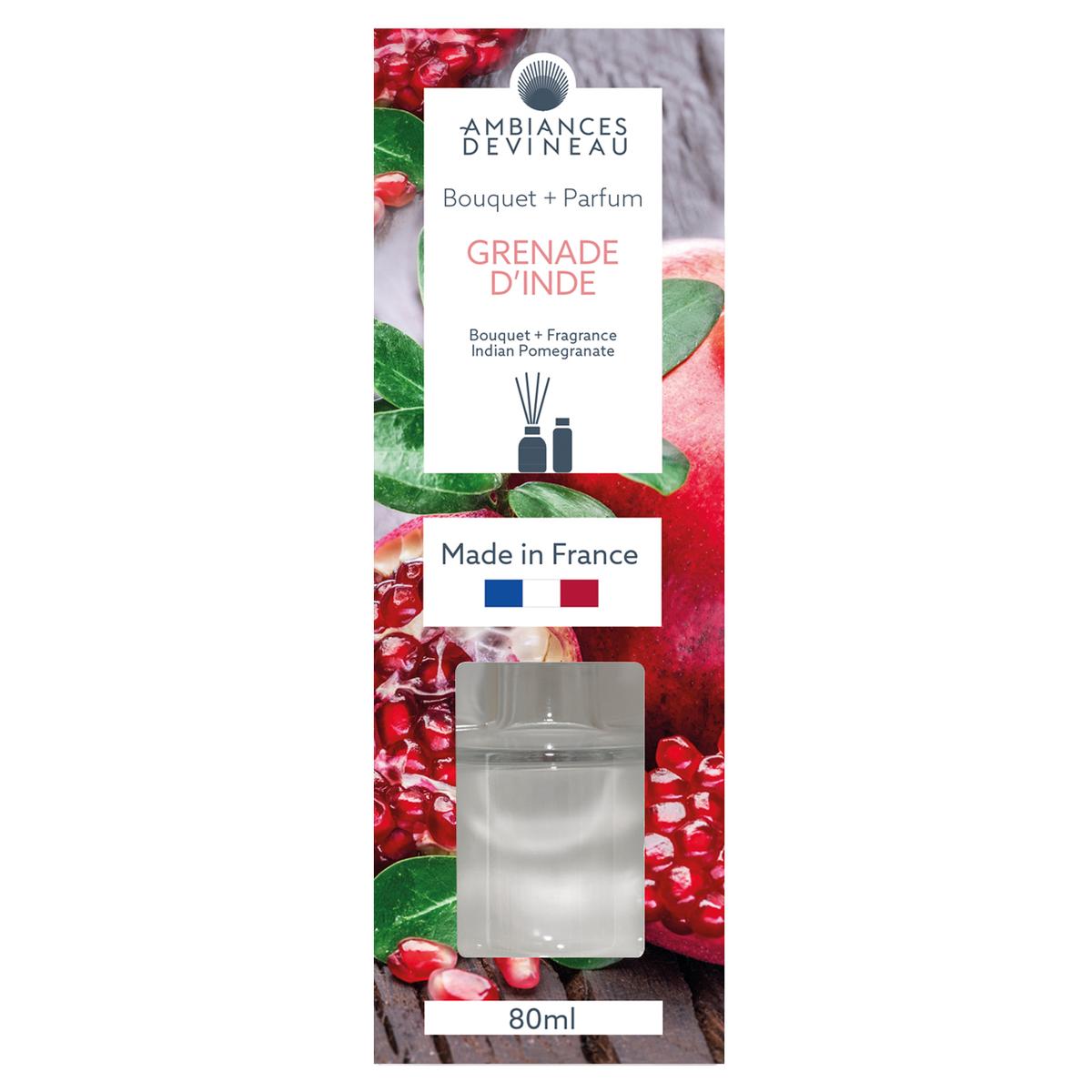 3482356295151 - Ambiances Devineau - Bouquet Grenade d'Inde + recharge parfum