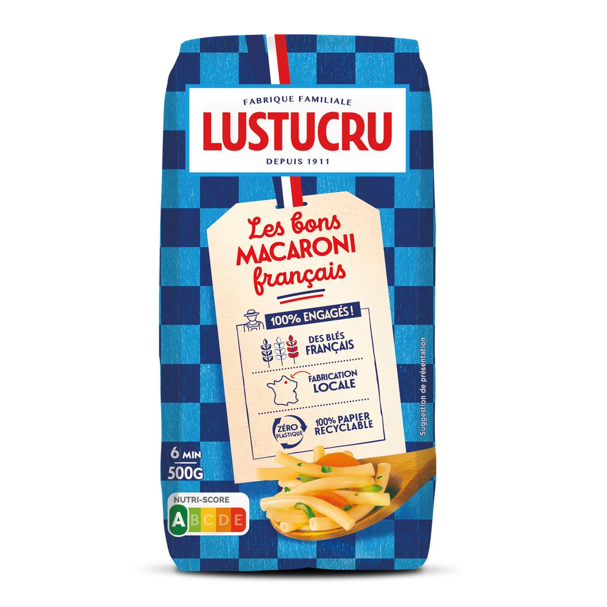 3660861906551 - Lustucru - Pâtes Bons Macaroni Français