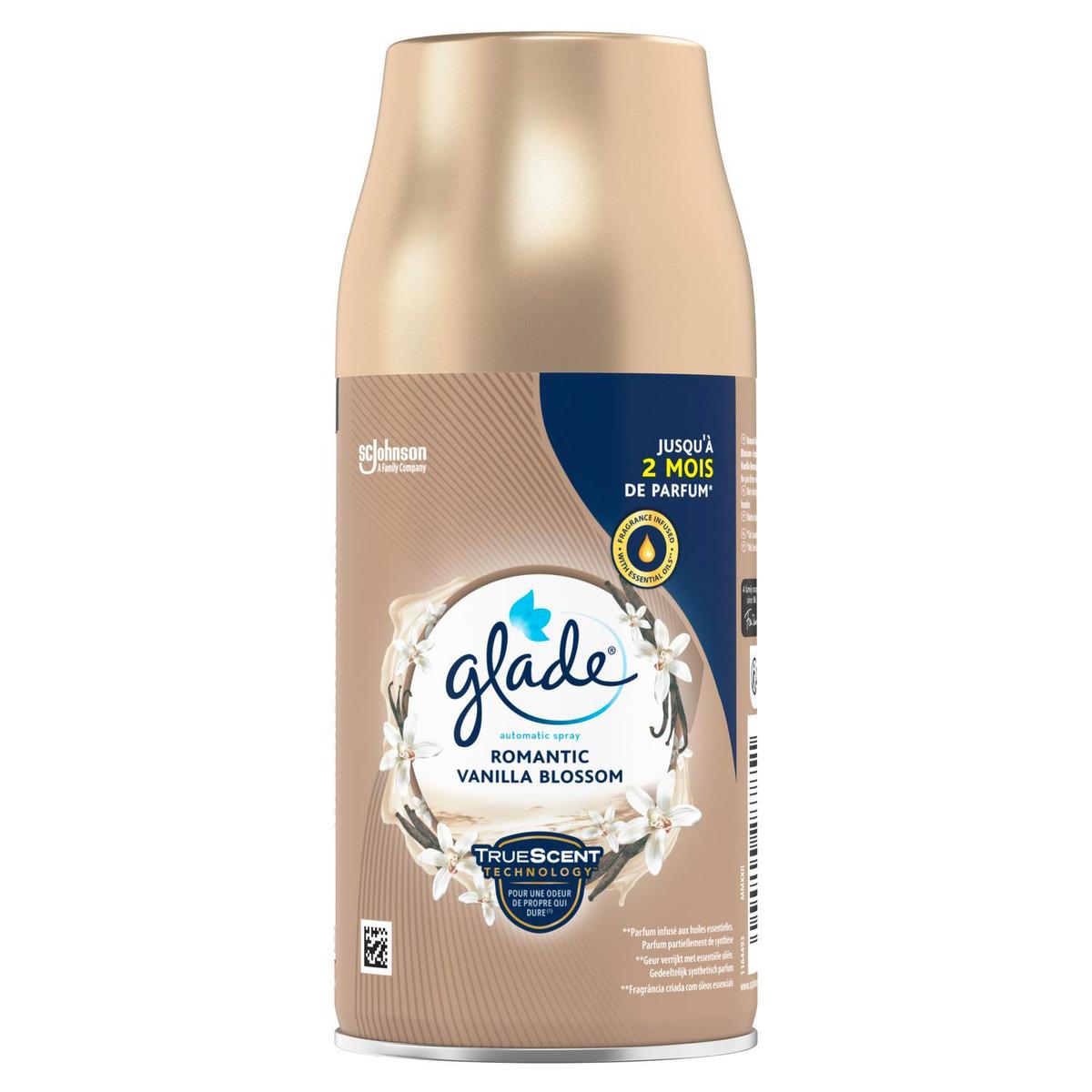 5000204287851 - Glade - Désodorisant Recharge Vanille Romantique et Huiles essentielles