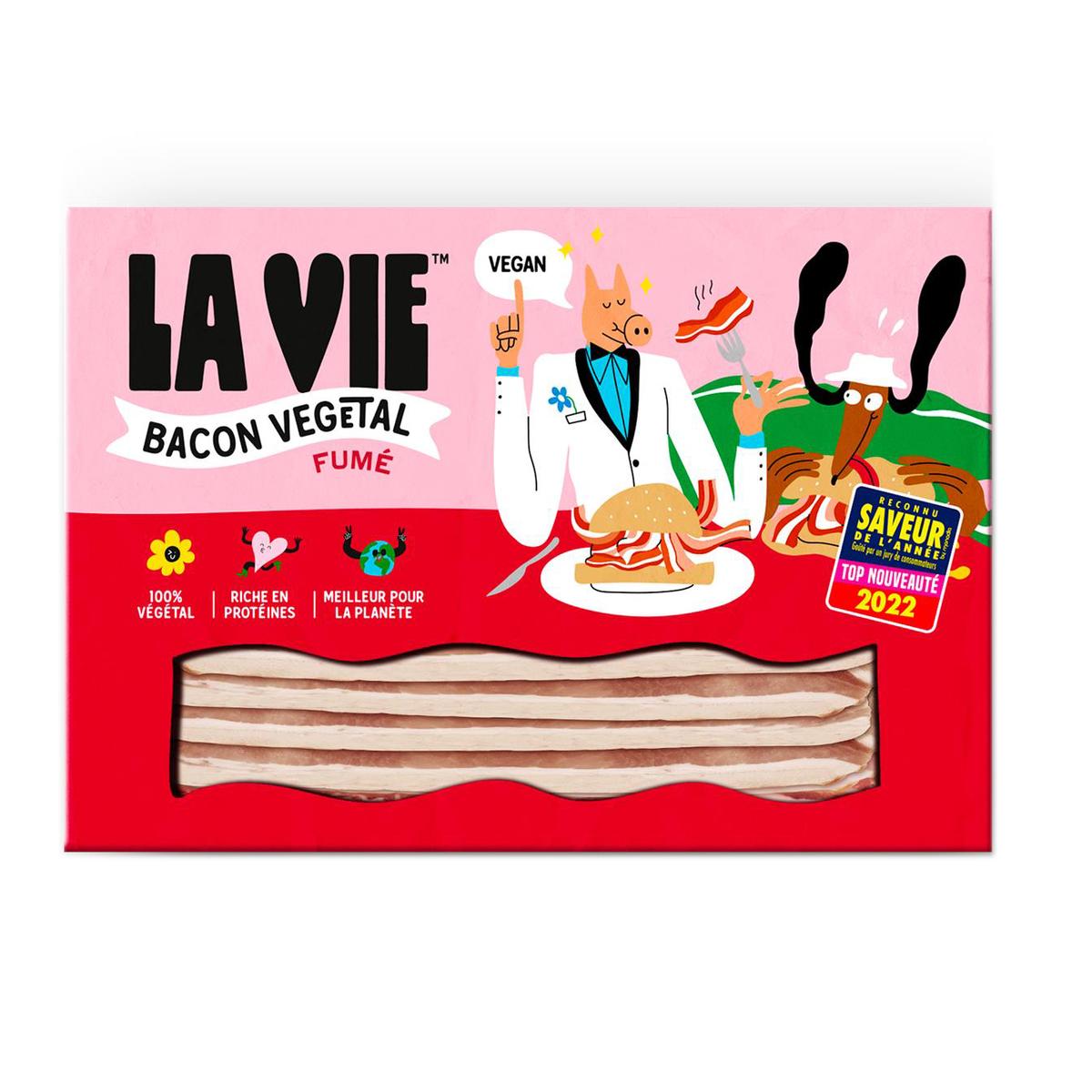 3770018078151 - La Vie - Bacon Végétal Fumé