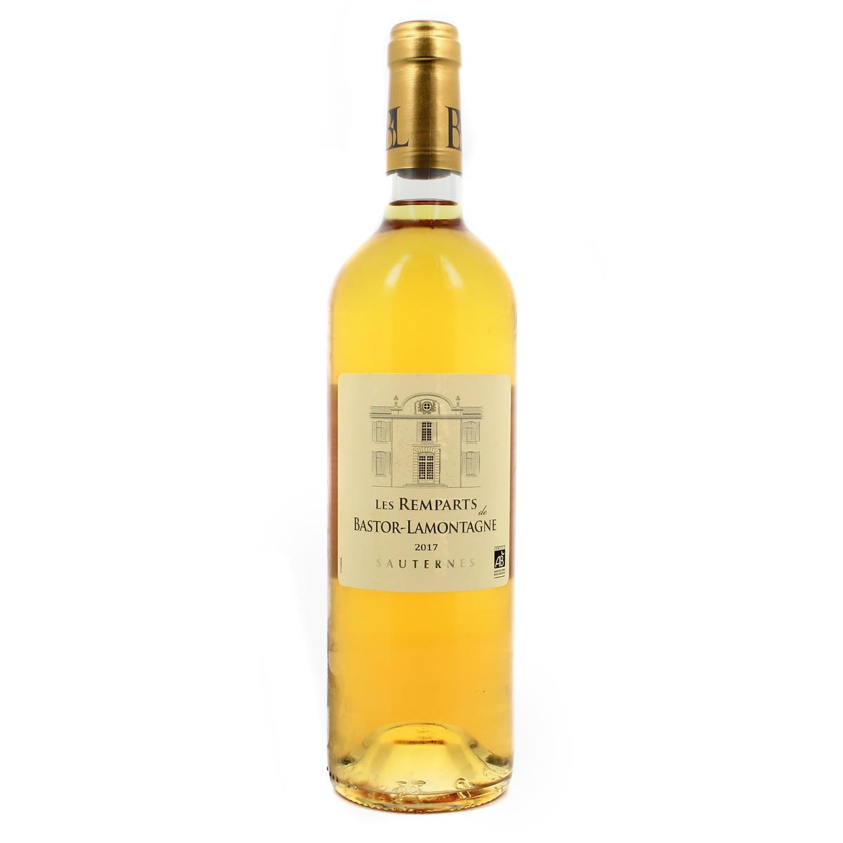 3500610138751 - Sauternes AOP - Les Remparts de Bastor Lamontagne bio