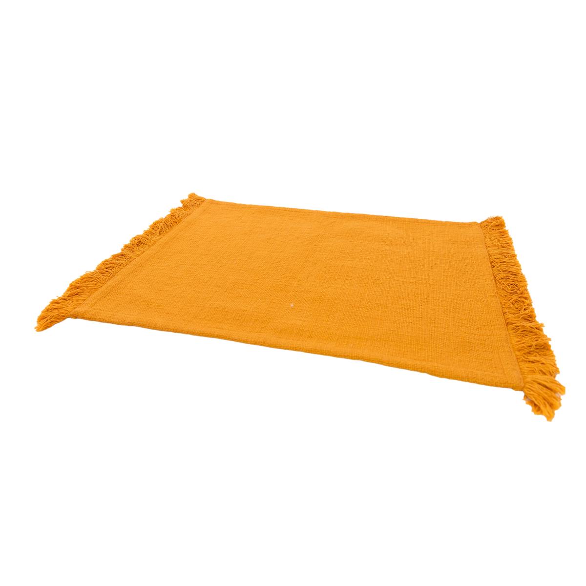 5404035710852 - Point virgule - Set de table en coton 100% recyclé ocre