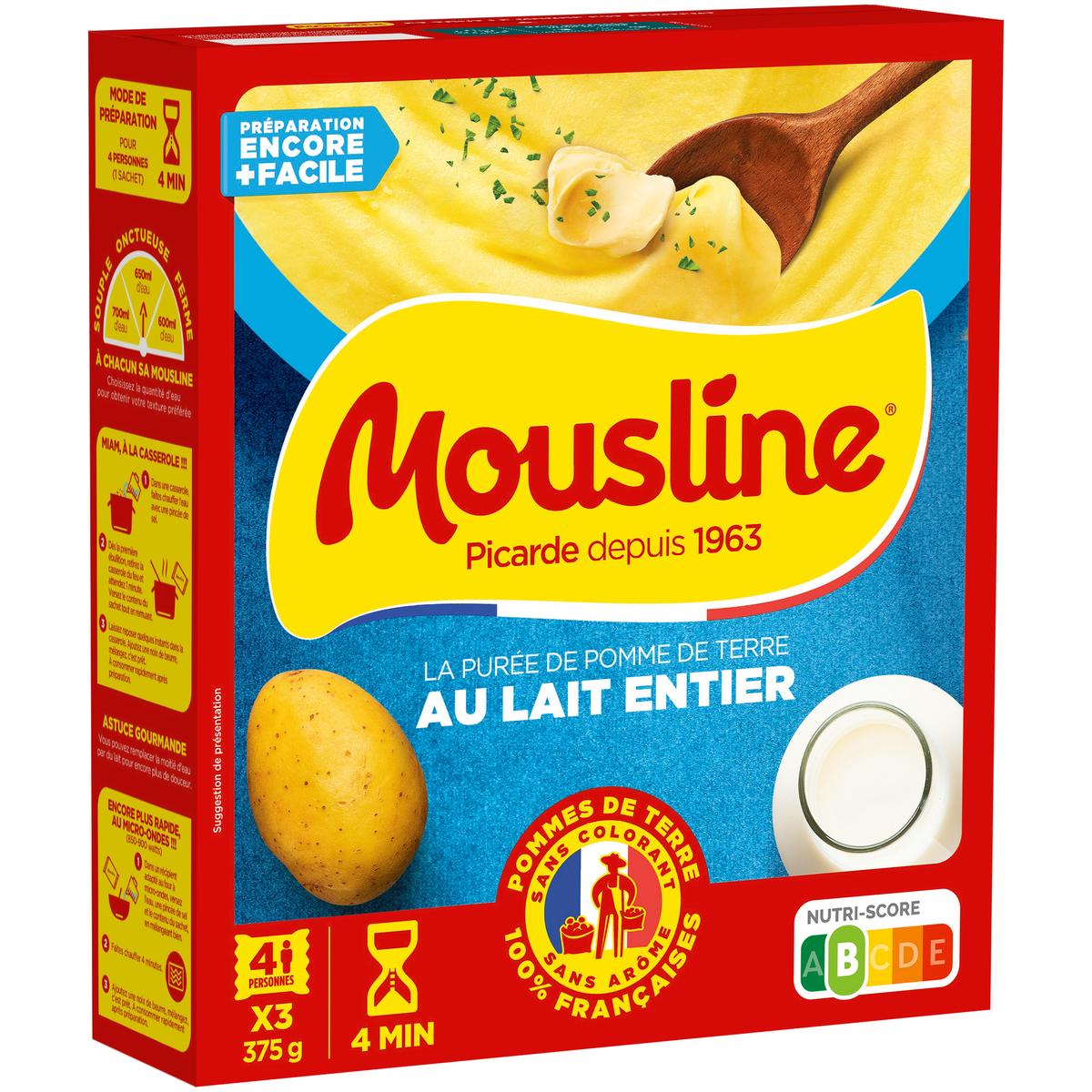 3760381261052 - Mousline - Purée au Lait entier