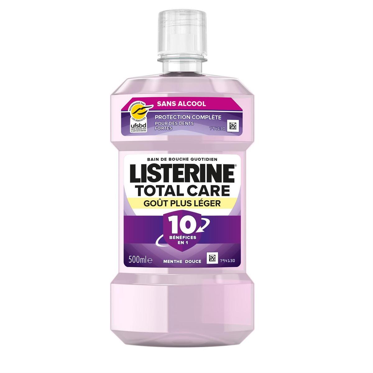 3574661811352 - Listerine - Bain de bouche Menthe douce sans alcool