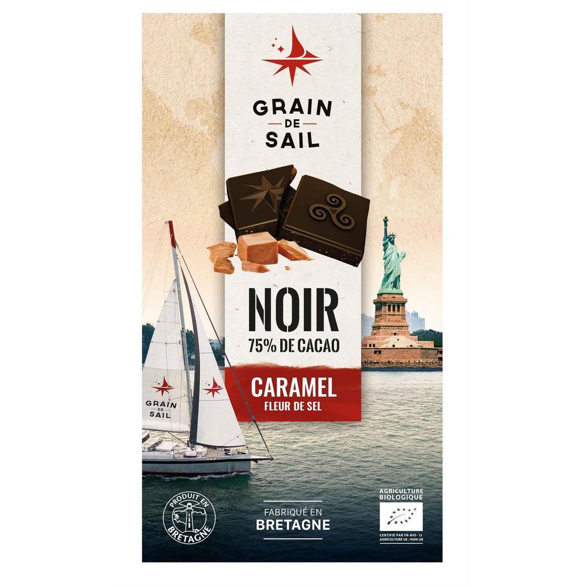 3760226261452 - Grain de Sail - Chocolat Noir Caramel Fleur de sel BIO