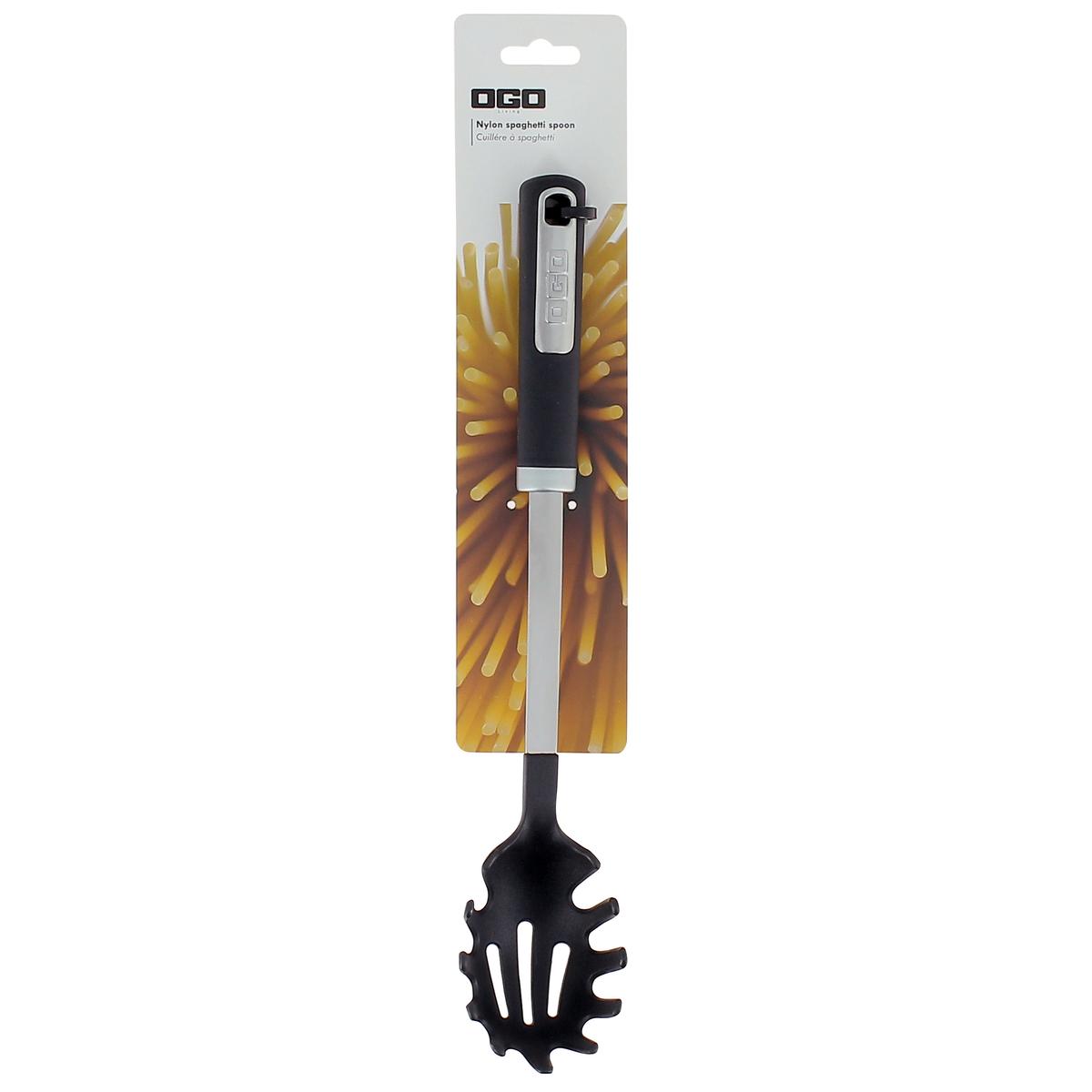 3256390163352 - OGO-LIVING - Cuillère à spaghetti nylon/inox