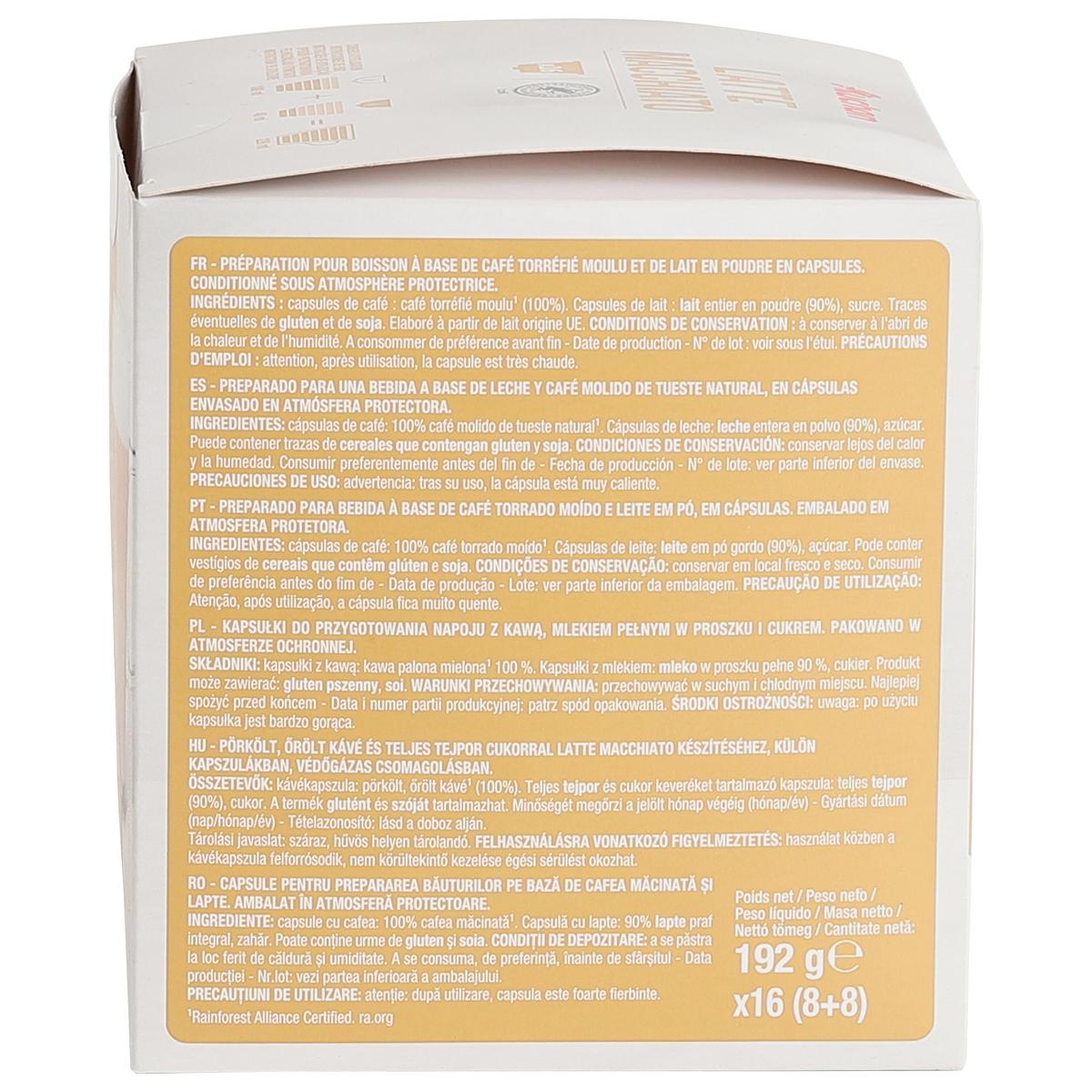 3596710525652 - Auchan - Capsules de café Latte Macchiato 