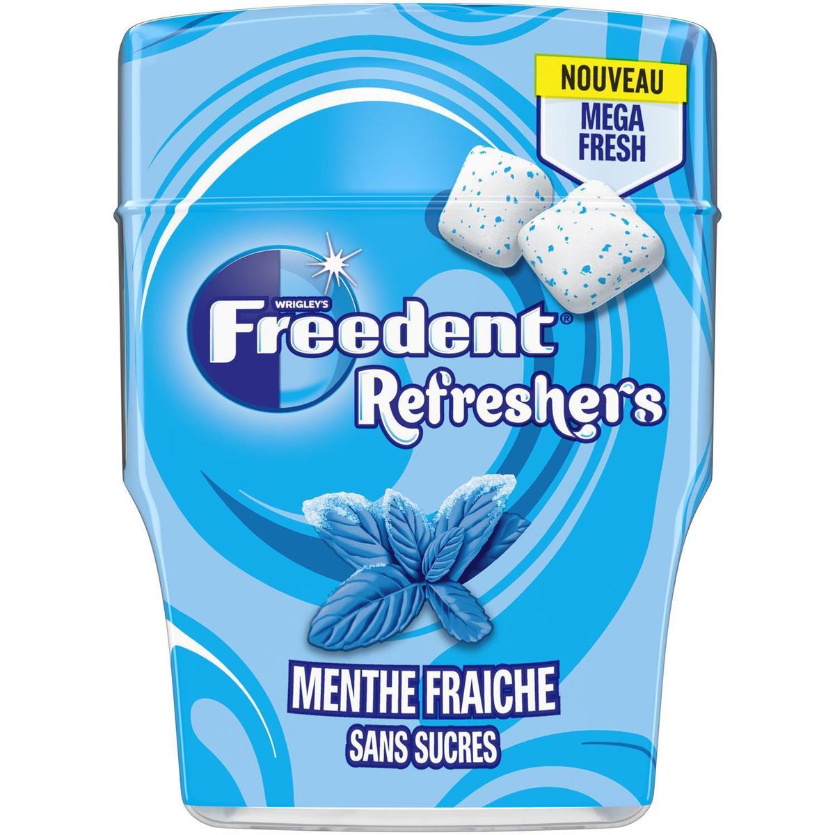 Freedent, Chewing gum, Menthe forte, 70 gr