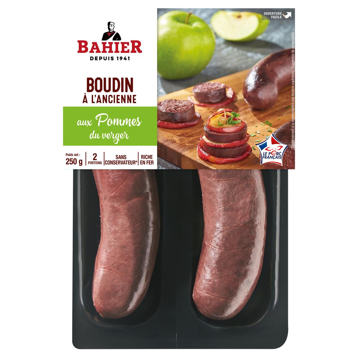 3180054547052 - Bahier - Boudin Noir aux Pommes