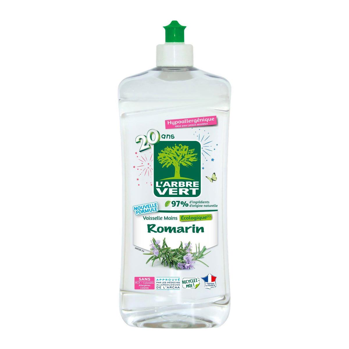3450601047152 - L'arbre Vert - Liquide vaisselle Romarin Hypoallergénique
