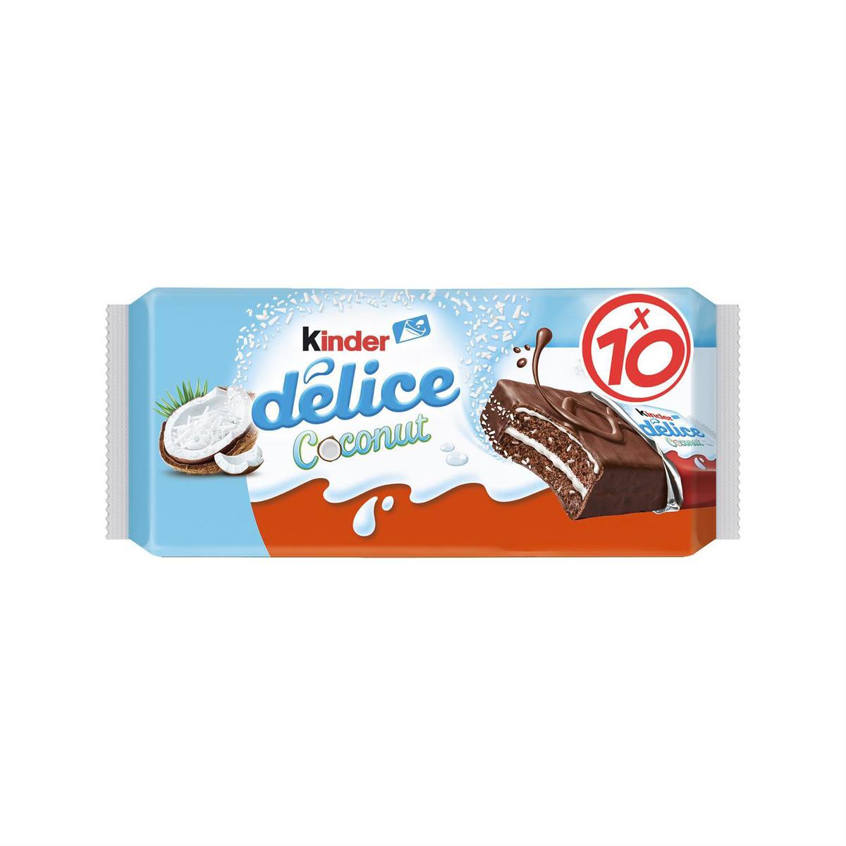 8000500347652 - Kinder - Delice noix de coco x10