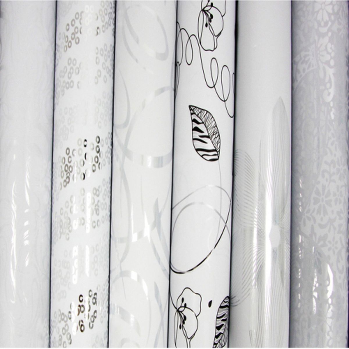 Clairefontaine Un rouleau de papier cadeau Premium blanc, Dimensions 0,7 x  2 m