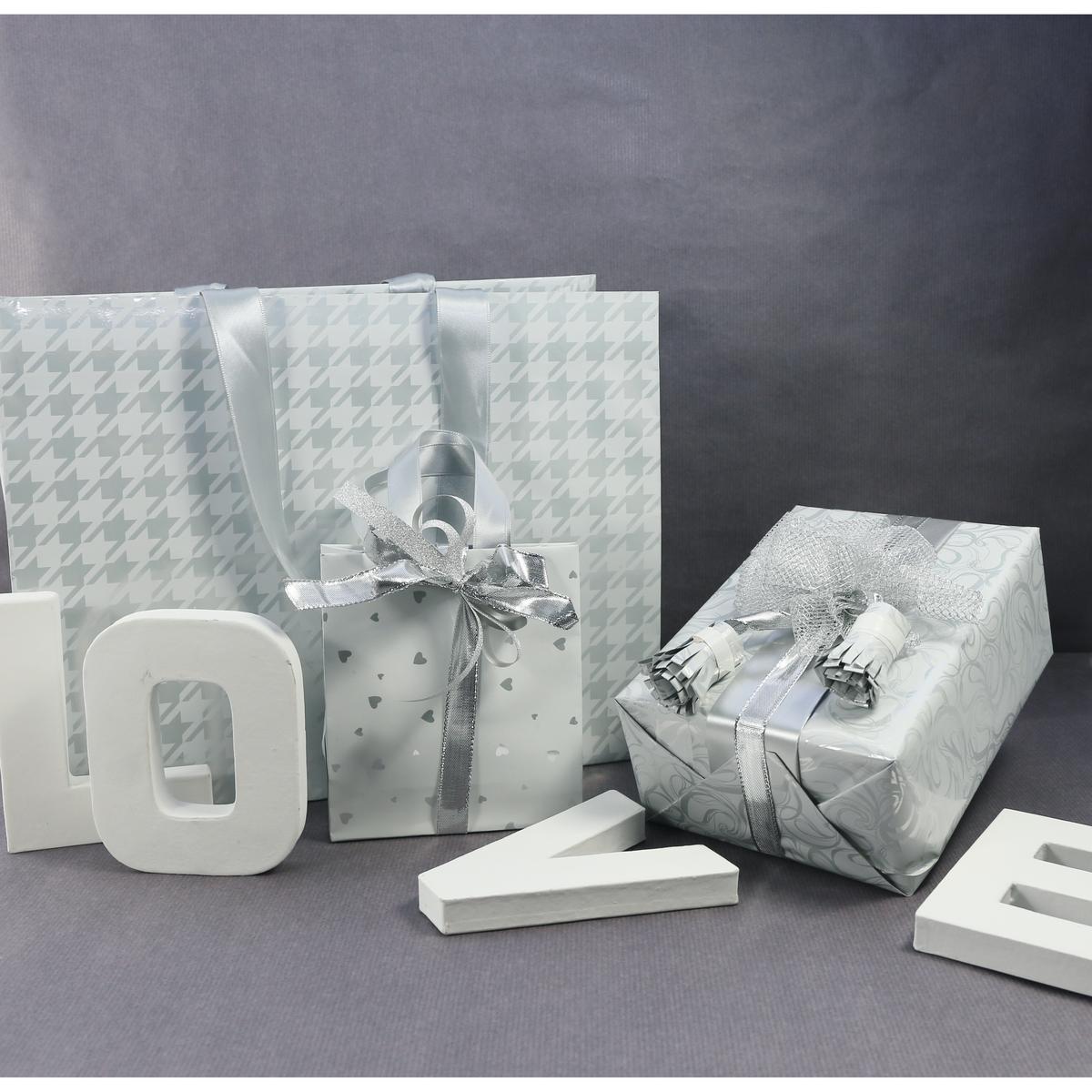 Clairefontaine Un rouleau de papier cadeau Premium blanc, Dimensions 0,7 x  2 m