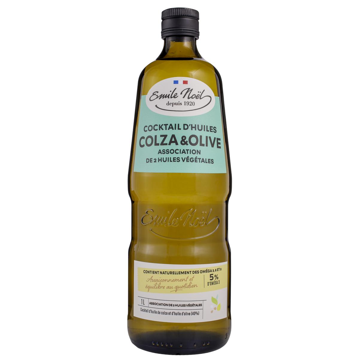 3291960009852 - Emile Noël - Huile vierge colza-olive, bio