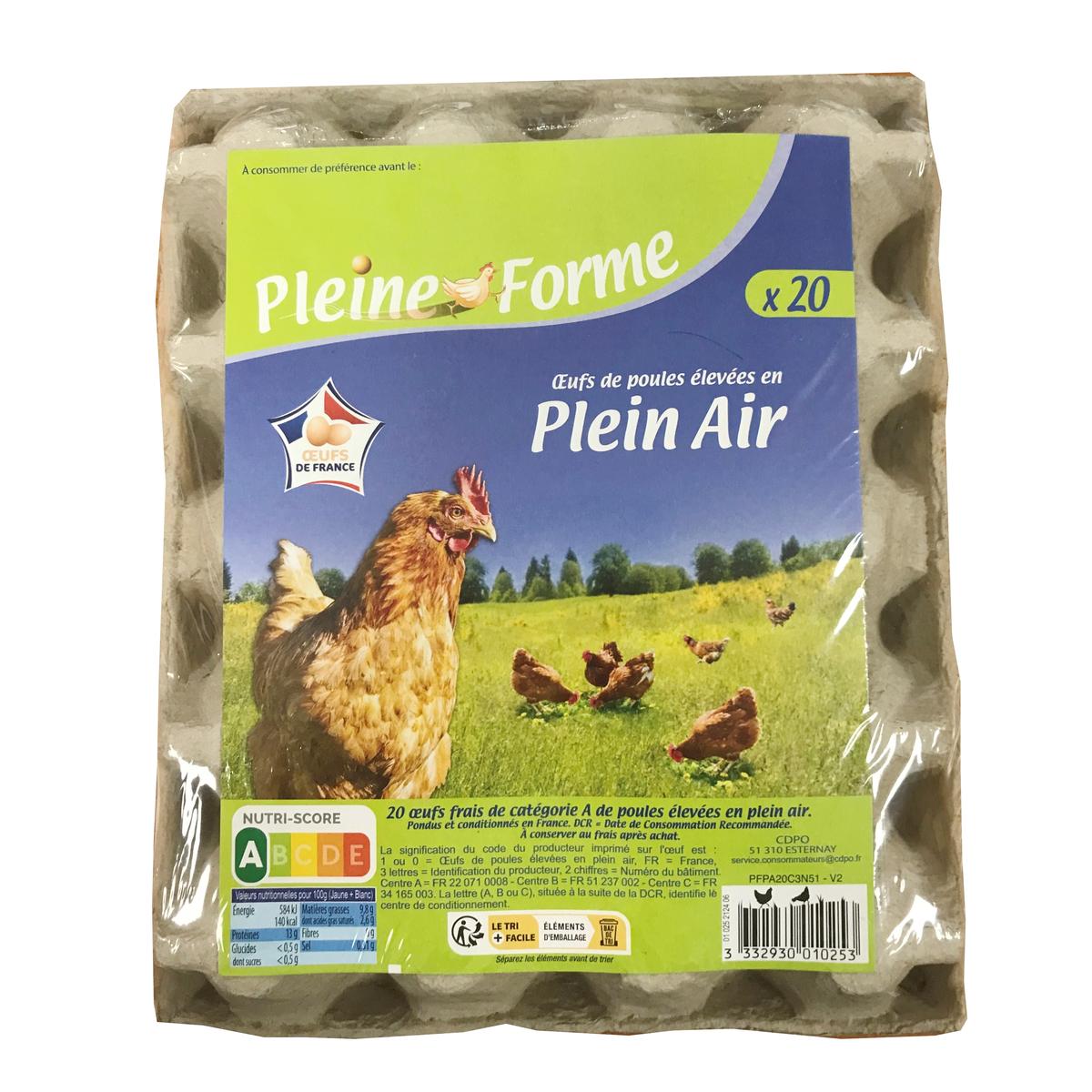 3332930010253 - Pleine Forme - Oeufs Plein Air
