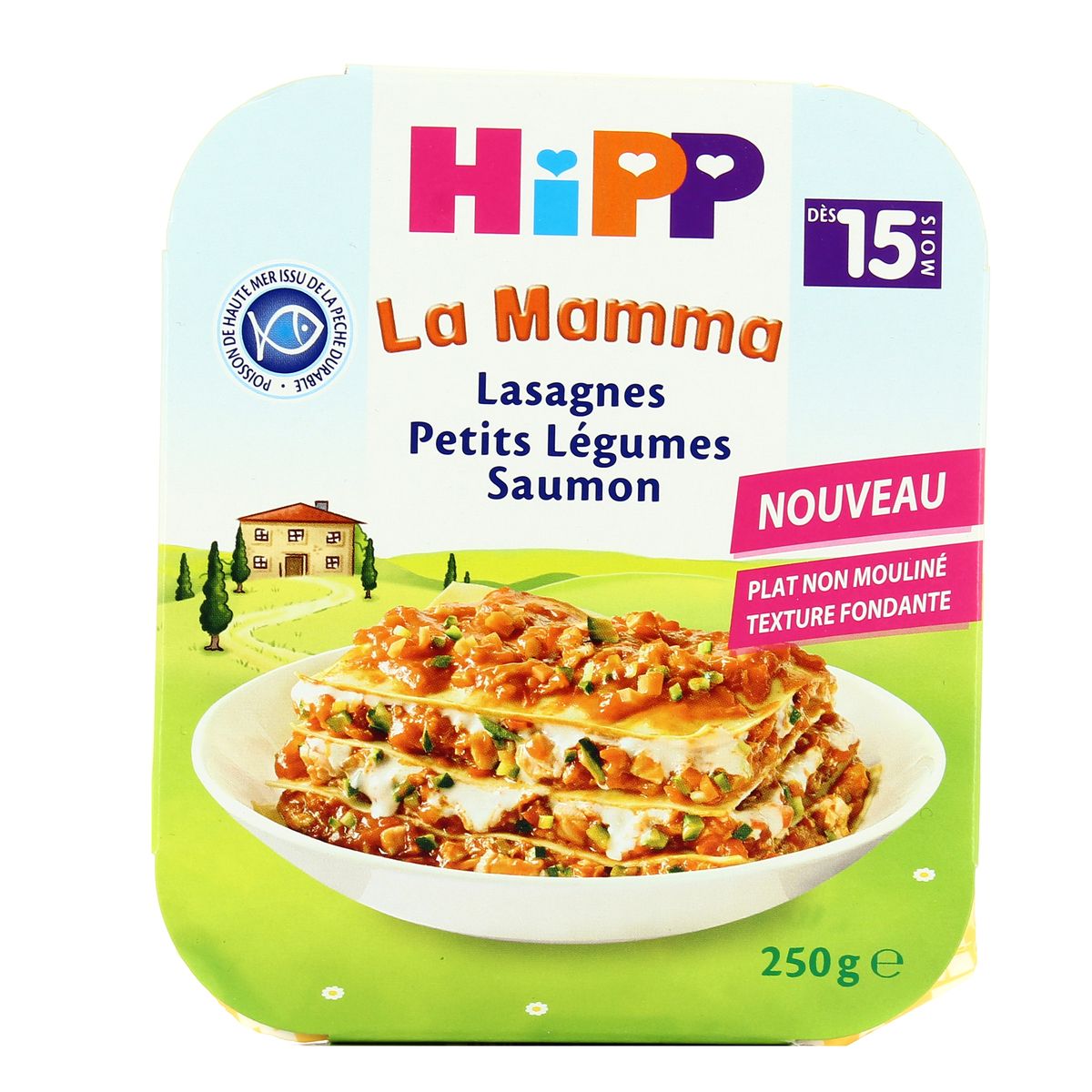 Achat Vente Hipp Lasagnes Petits Legumes Saumon Des 15 Mois 250g