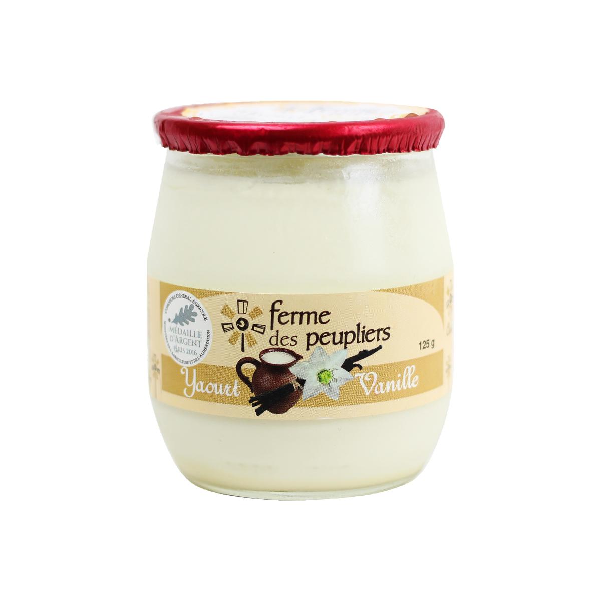 3374270050353 - La Ferme Des Peupliers - Yaourt entier aromatisé Vanille