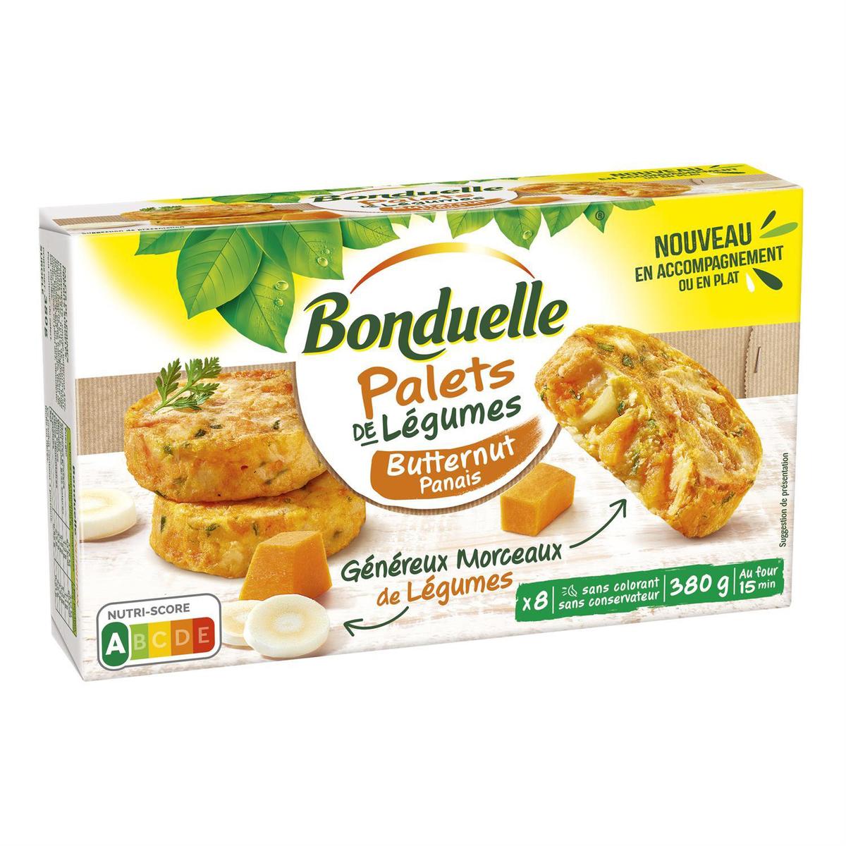 3083681141153 - Bonduelle - Palets de légumes- Butternut et panais