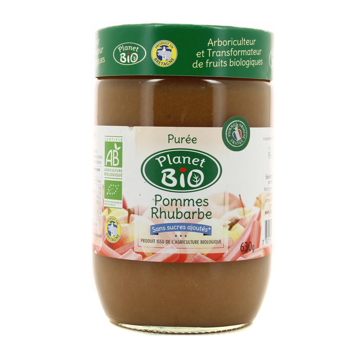 Compote bio purée de pommes s/sucres ajoutés CARREFOUR BIO