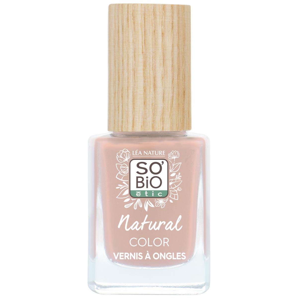 SO'BIO ETIC Vernis à ongles, Natural Color, 60 Romantique rose 11 ml