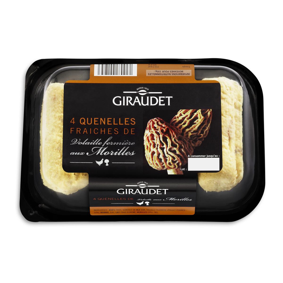 3100080001953 - Giraudet - Quenelles de Volaille aux Morilles